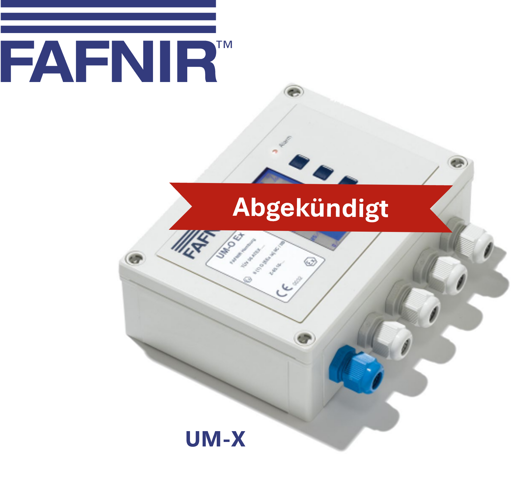 Produktabkündigung für Messauswertung UM-X – Stand-Alone Füllstandanzeige Produktabkündigung für Messauswertung UM-X – Stand-Alone Füllstandanzeige unit