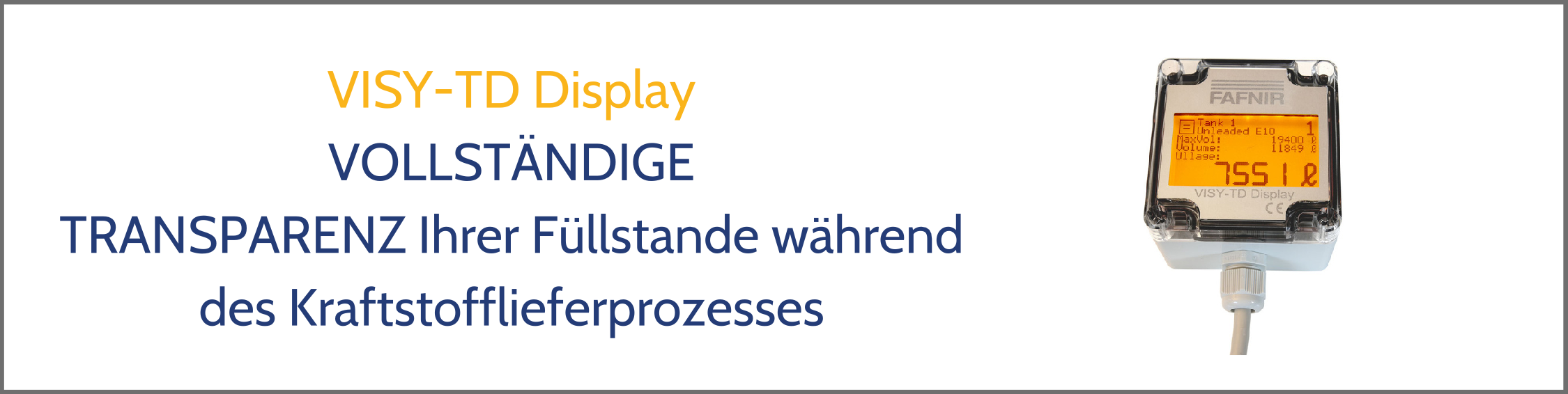 VISY-TD Display VISY-TD Display