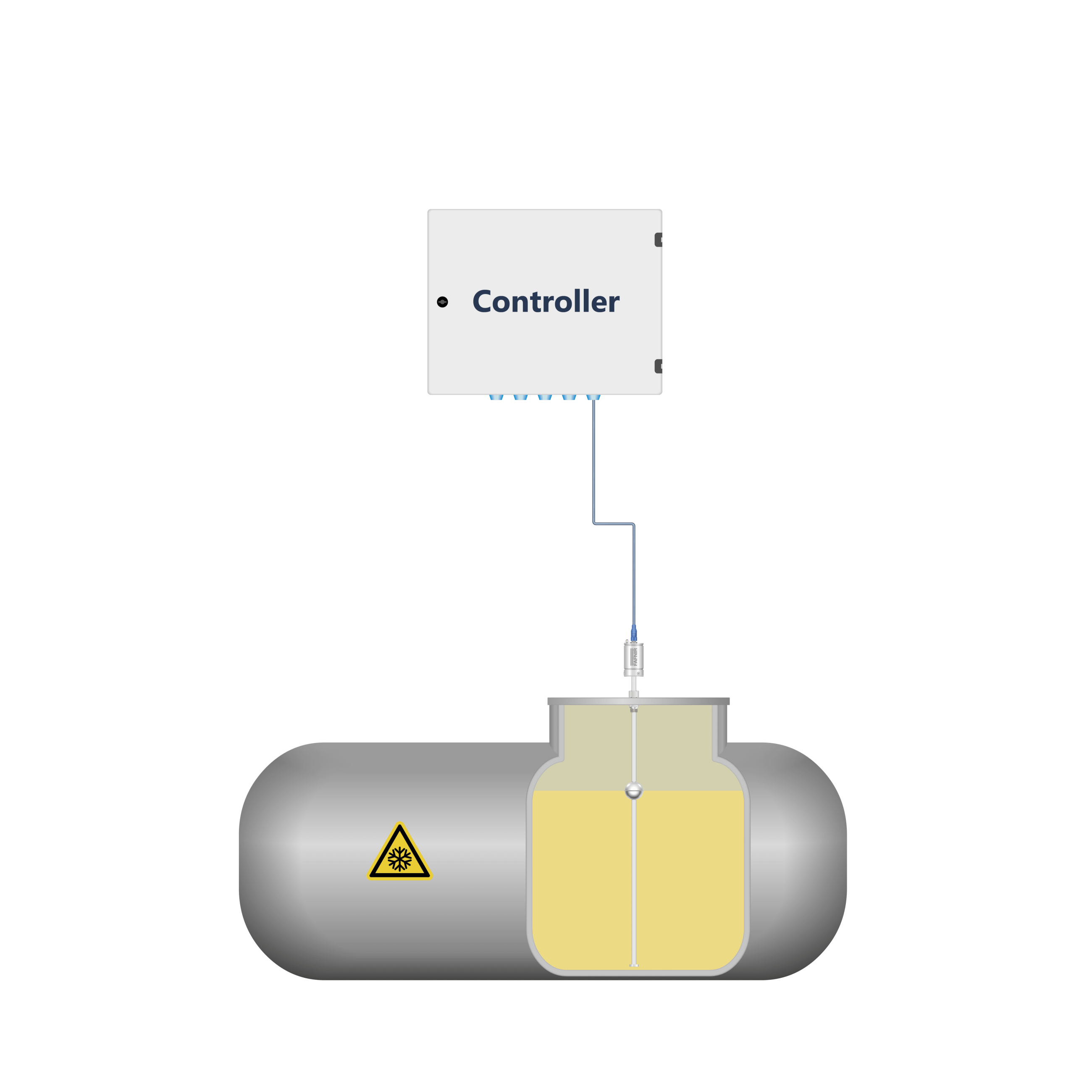 LNG Gas Horizontal Tank LNG Gas Horizontal Tank