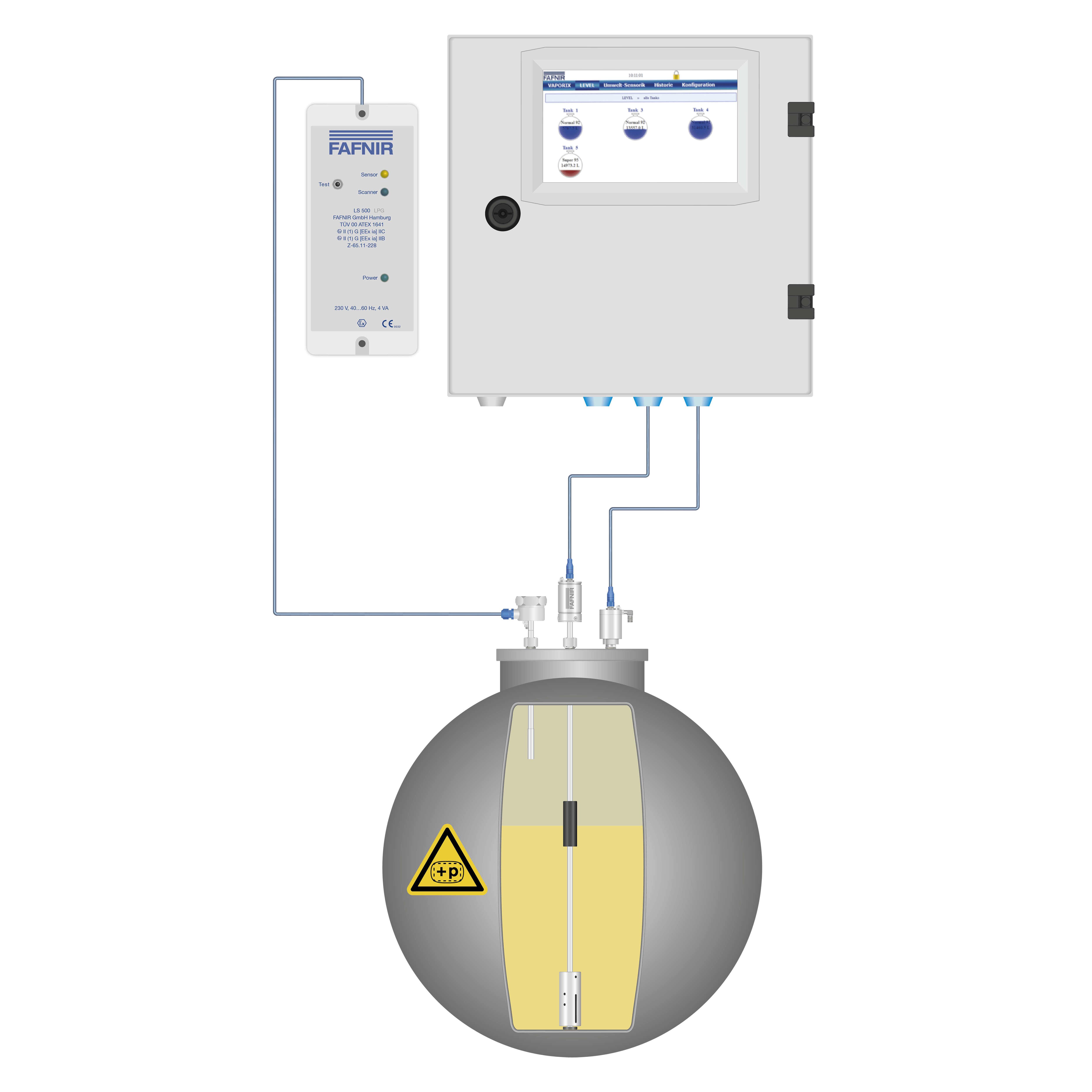 LPG Gas Circular Tank
