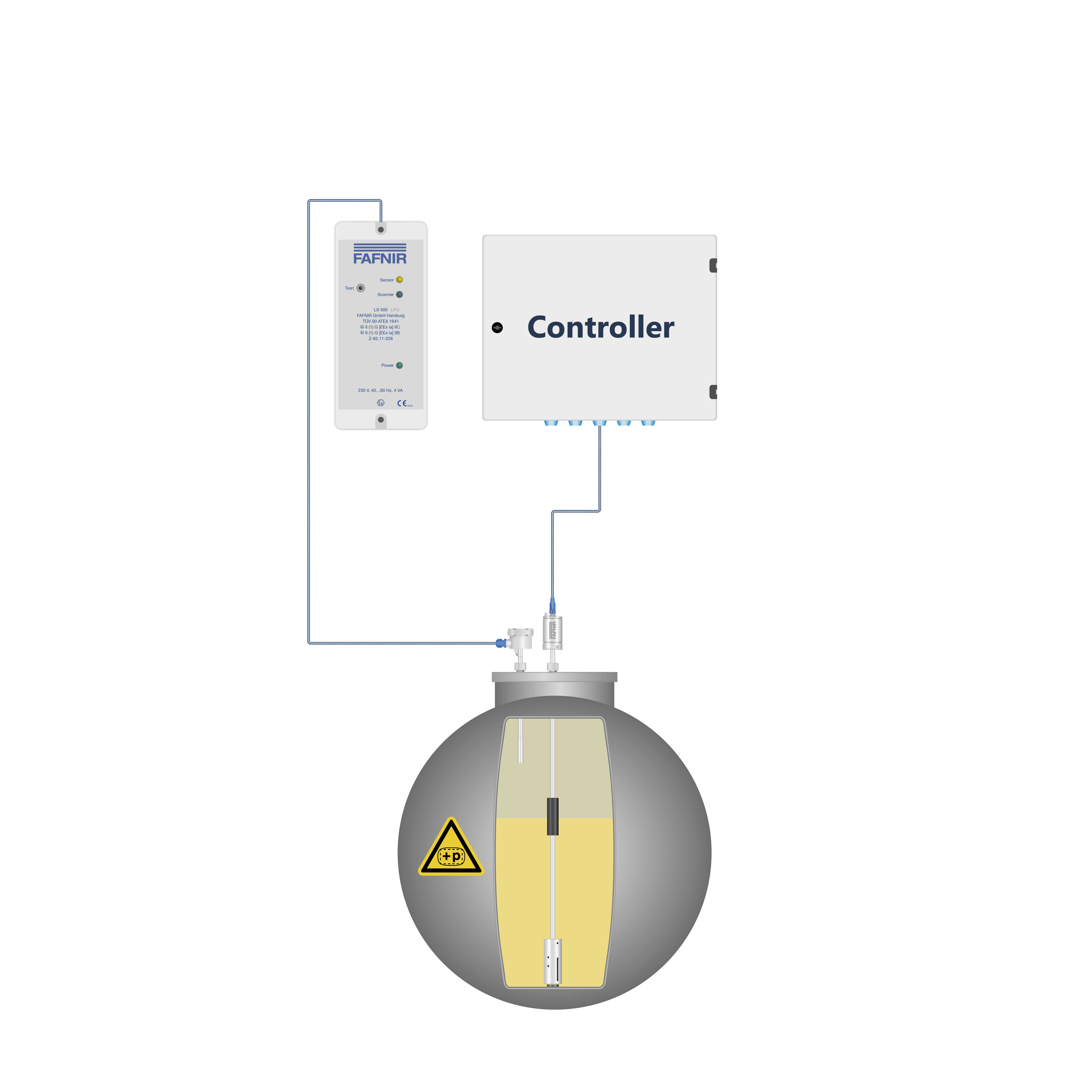 LPG Gas Circular Tank