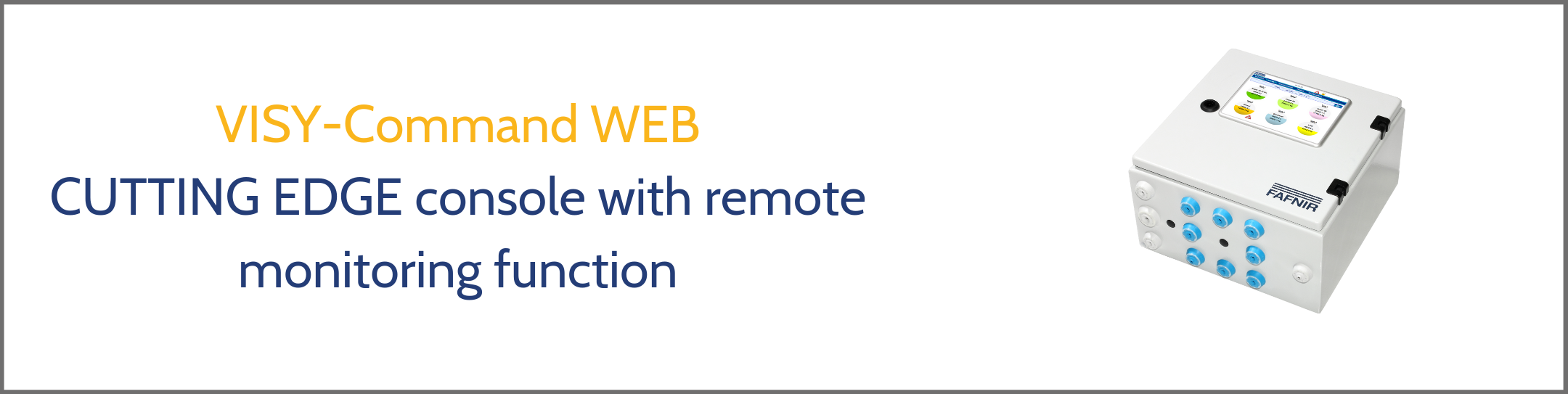 VISY-Command WEB VISY-Command WEB