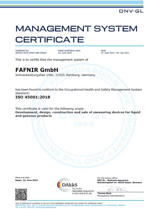 HSSE Certificate HSSE Certificate