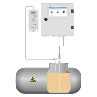 Solvent Storage Horizontal Tank